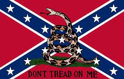 Don't Tread on Me confederate flag