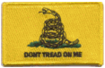 Dont tread on me flag patch